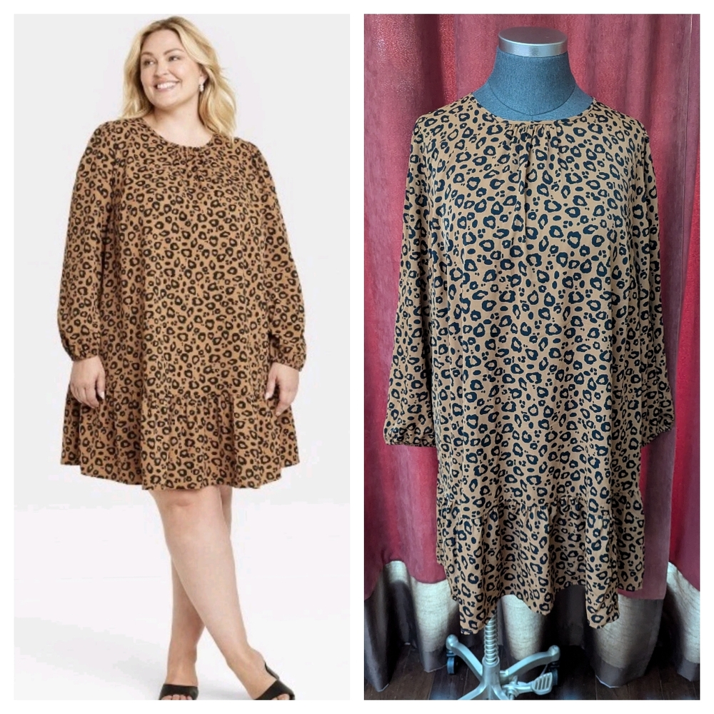 Tiered Shift Dress